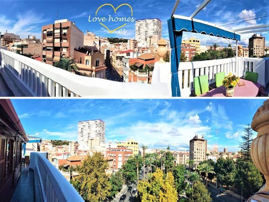 Atico En Plaza De Espana Alicante Bagian luar foto